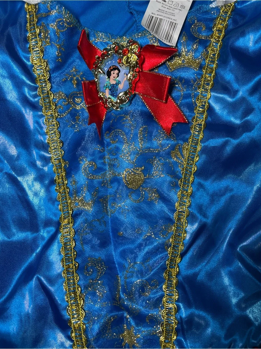 Girls Snow White Princess Dress Up Costume size M8-10